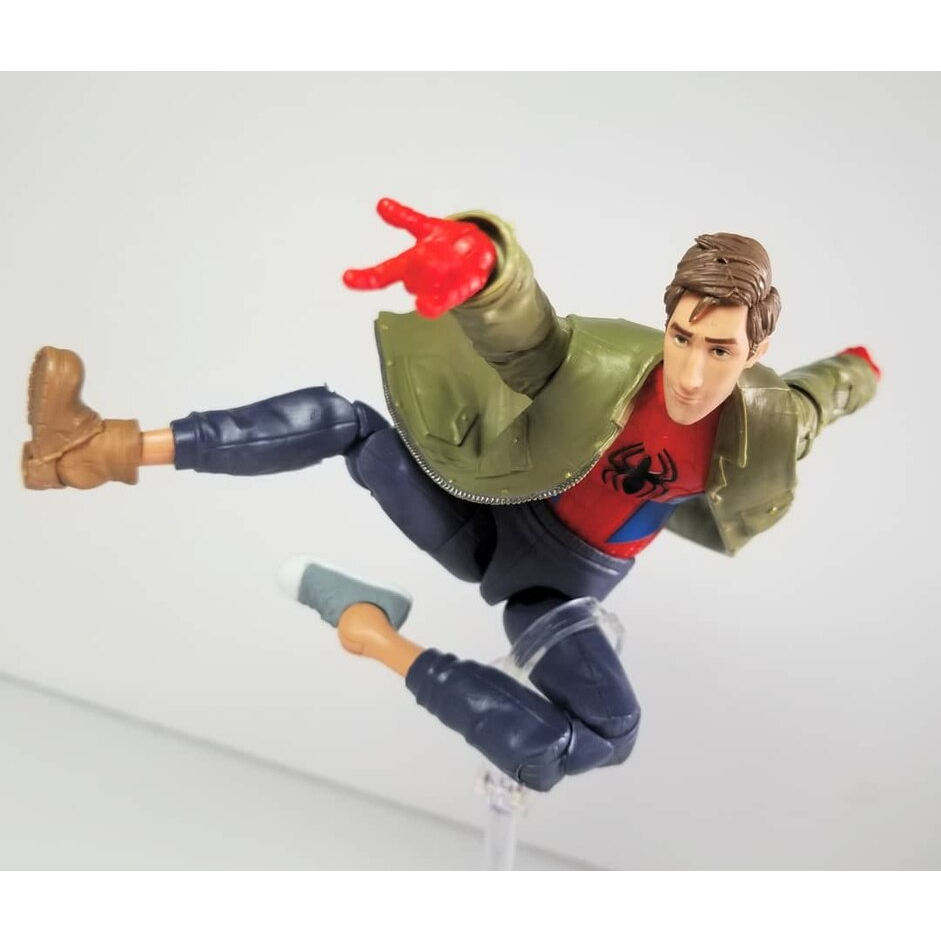 Mô hình chĩnh hãng like new người nhện Peter Park Spider-man Marvel legends
