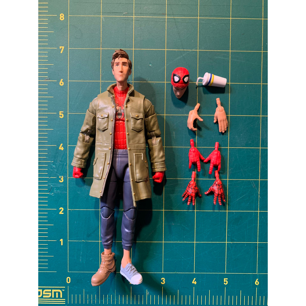 Mô hình chĩnh hãng like new người nhện Peter Park Spider-man Marvel legends
