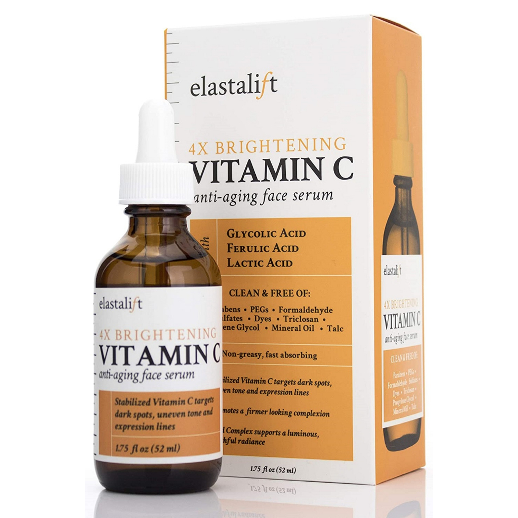 Huyết thanh Elastalift 4X BRIGHTENING VITAMIN C anti-aging face serum giảm đồi mồi, nếp nhăn, lão hóa làm sáng da của Mỹ