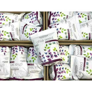 Hạt chia mỹ trắng nutiva chia seed organic superfood black - hàng chính hãng 100%