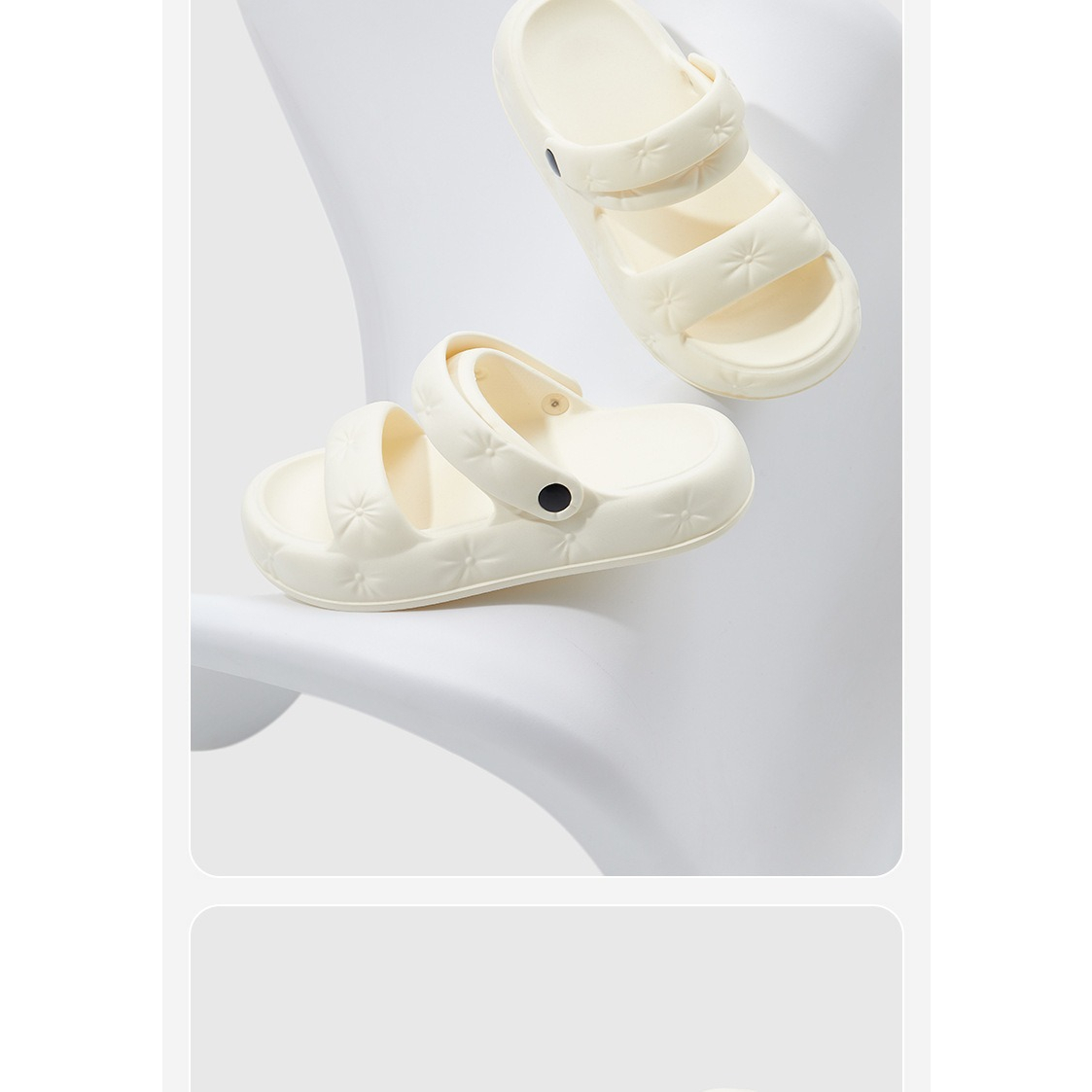 Dép nữ - Dép Sandal Bánh Mì chống trơn trượt siêu êm đế cao