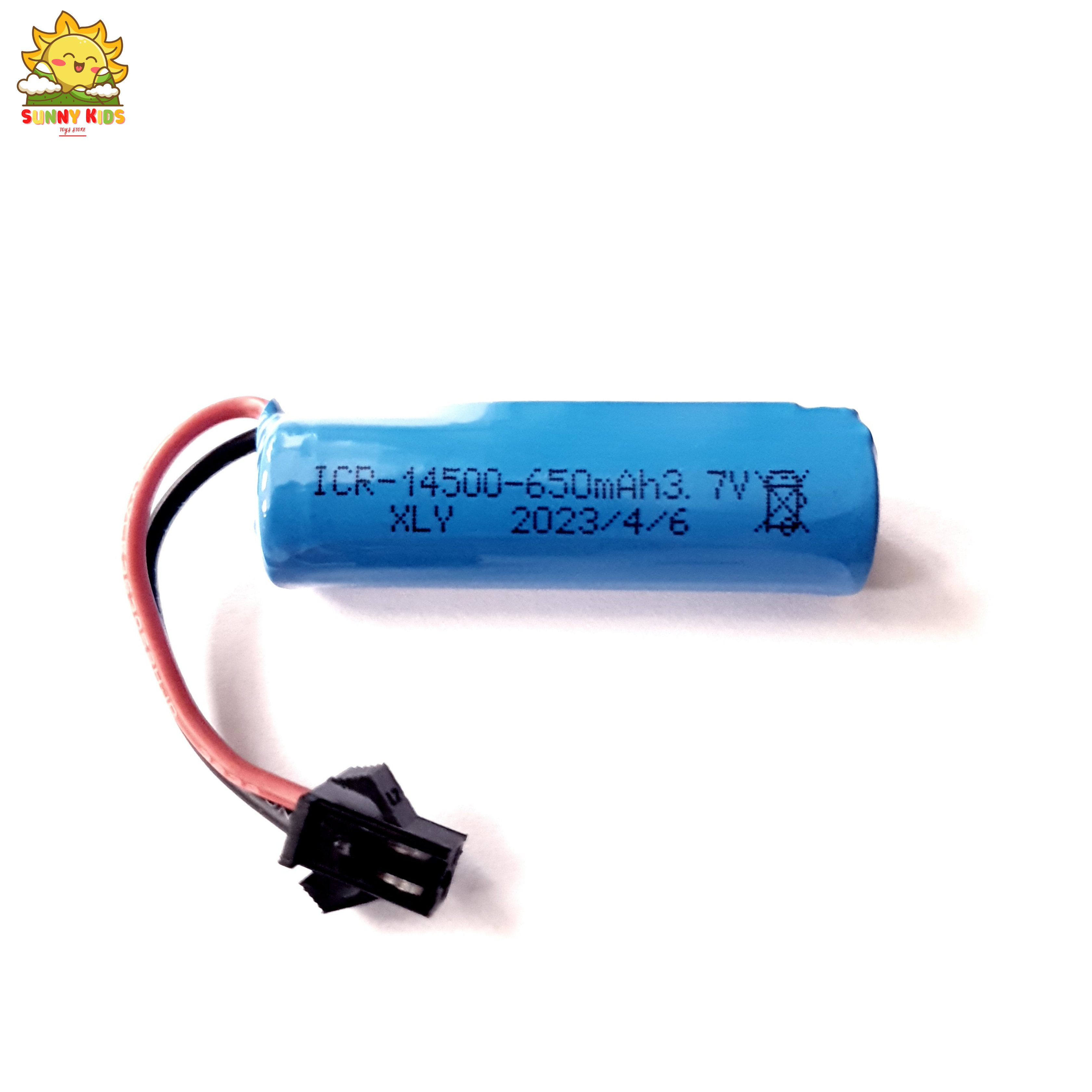 Pin sạc 14500 500mAh 650mAh, 17500 1700mAh, 3.7V cho Xe ô tô đồ chơi, Ca nô và Máy bay điều khiển từ xa - Sunny Kids