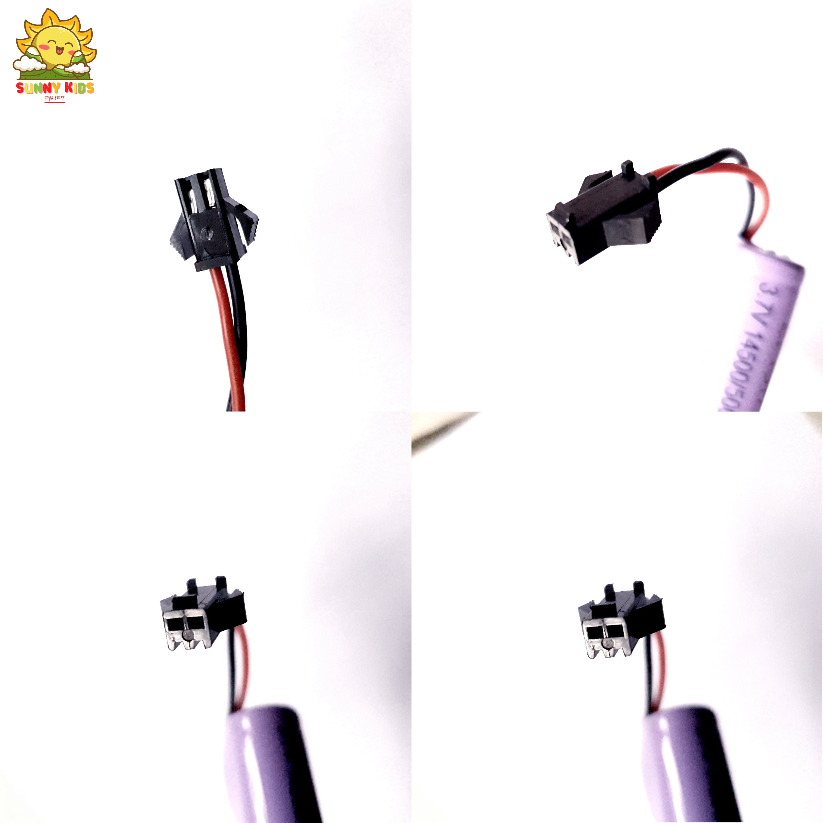 Pin sạc 14500 500mAh 650mAh, 17500 1700mAh, 3.7V cho Xe ô tô đồ chơi, Ca nô và Máy bay điều khiển từ xa - Sunny Kids