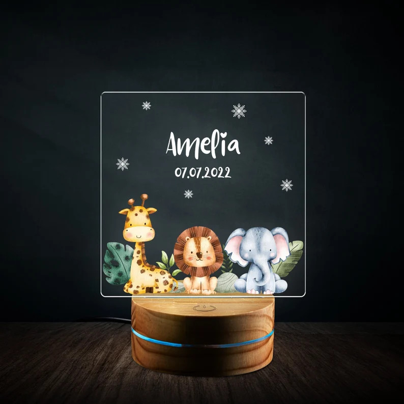 Đèn ngủ, Decor bàn in ảnh theo yêu cầu, quà sinh nhật, quà cưới, valentine... ý nghĩa