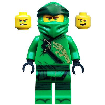 Lloyd - Legacy, Dark Green Sash - Đồ chơi lắp ráp Iego Ninjago minifigure - njo490