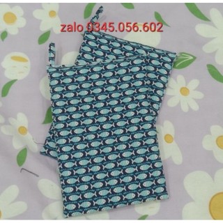 1 cặp nhắc nồi handmade ( Giao màu ngẫu nhiên)