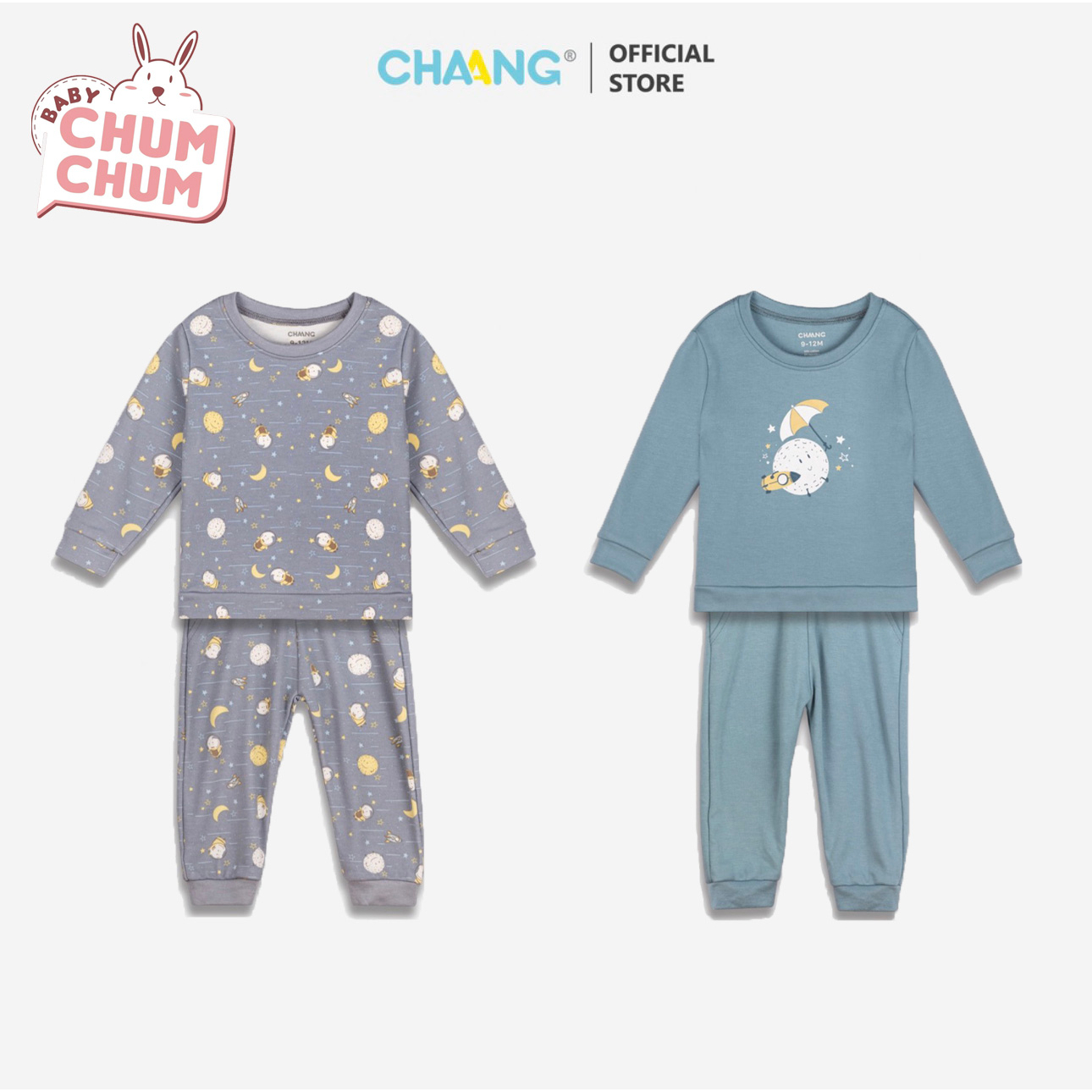 Bộ Dài Tay Cho Bé Cosmos CHAANG AW22D12