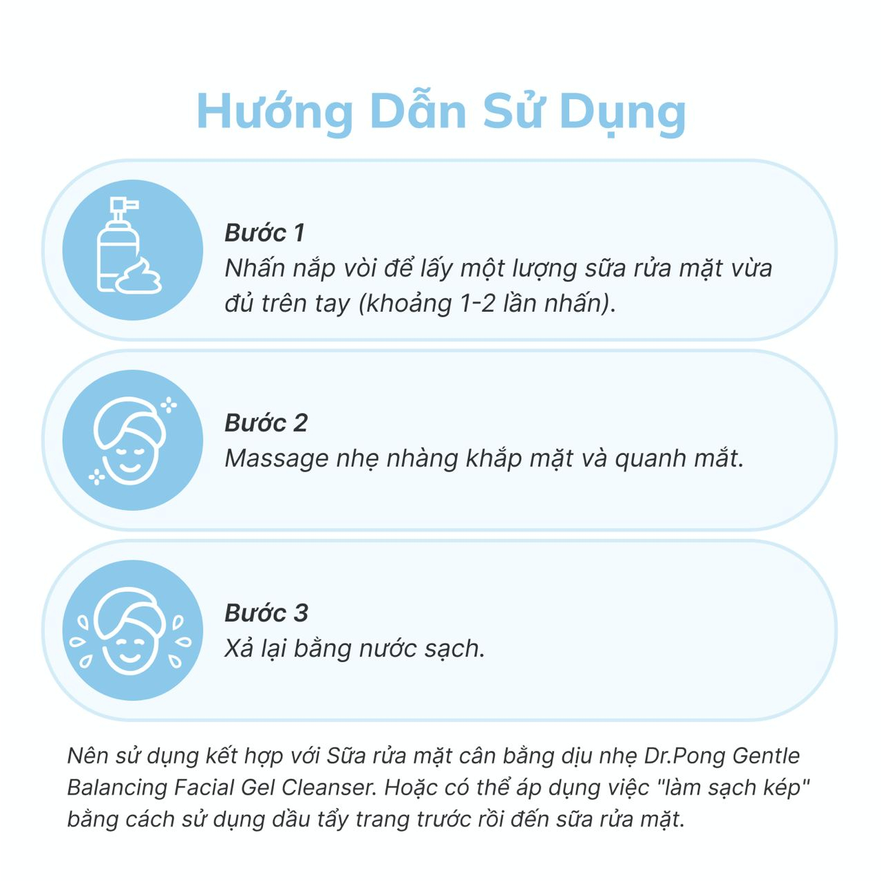 Sữa tẩy trang dịu nhẹ Dr.PONG Cleasing Milk 200ml