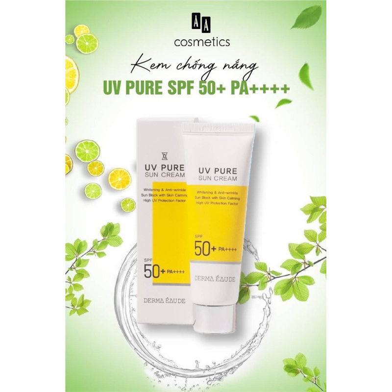 KEM CHỐNG NẮNG CHO DA NHẠY CẢM PURE