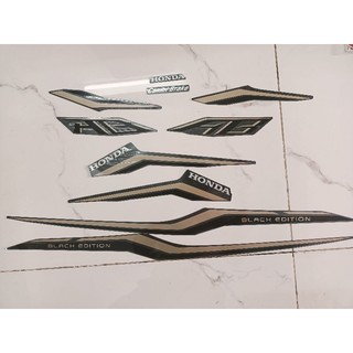 Bộ tem Airblade 2021 màu đen nhập thái