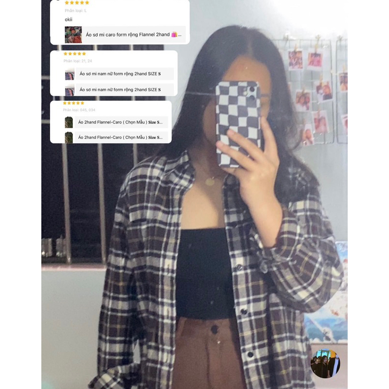 Áo 2hand Flannel-Caro Bigsize  𝐒𝐢𝐳𝐞 𝐒-𝐌-𝐋-𝐗𝐋 Áo flannel 2hand - Sơ mi nam - unisex