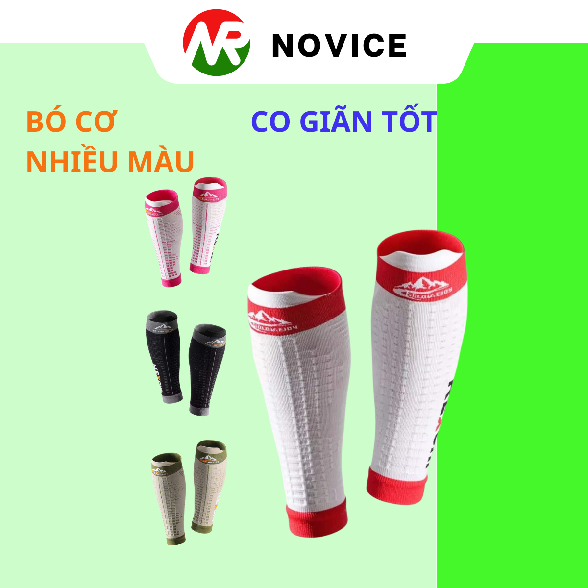 Bó Bắp Chân Chạy Bộ, Bó Calf Chạy Bộ, Chạy Trail Nam Nữ, Đạp Xe Thể Thao Rexchi Đủ Size S,M,L Nam Nữ CAL-866