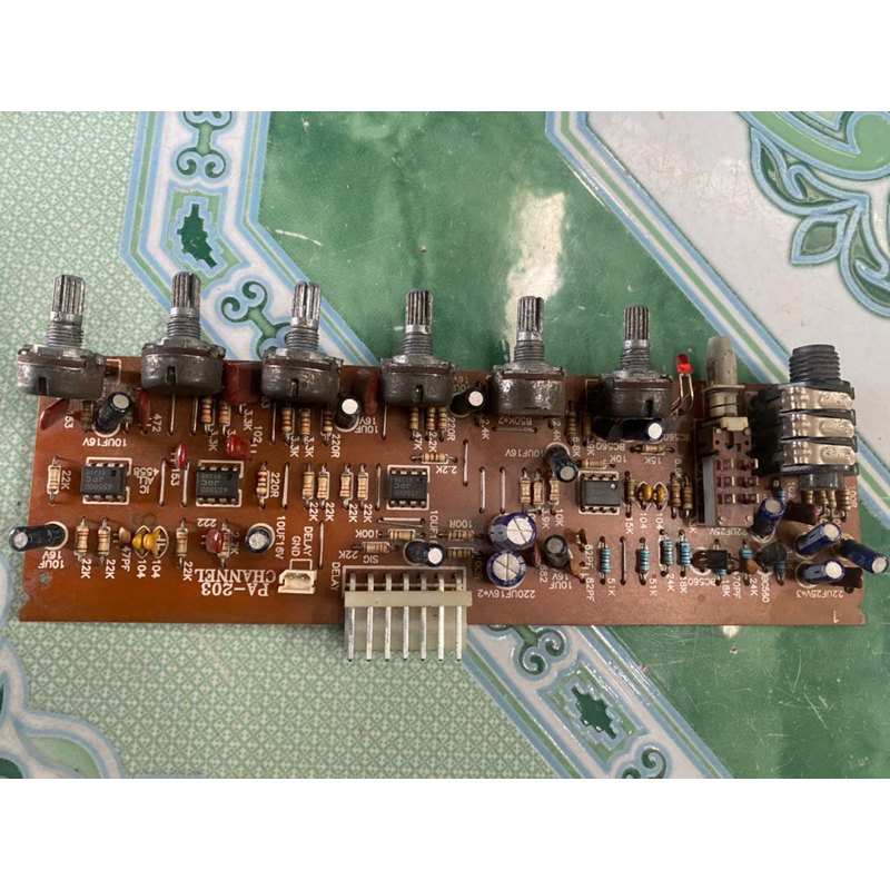 Bo mic âm ly 203 hàn quốc/ núm gầy /