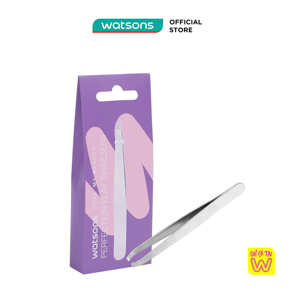 Nhíp Đầu Bằng Watsons Flat Tweezers 1 Cái