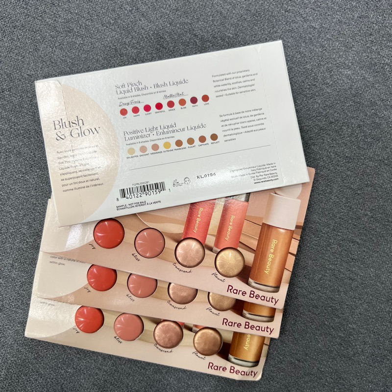 Mẫu thử màu má Rare Beauty Blush & Glow