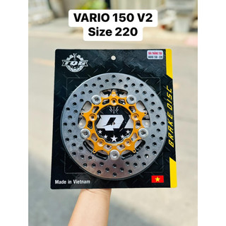 Đĩa thắng tq6 220mm 5lỗ gắn vario 150