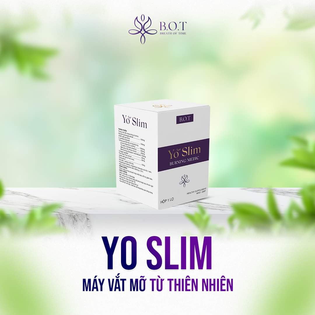 Giảm Cân Yo Slim B.O.T Chính Hãng YoSlim Giảm 3-5kg sau 15 ngày