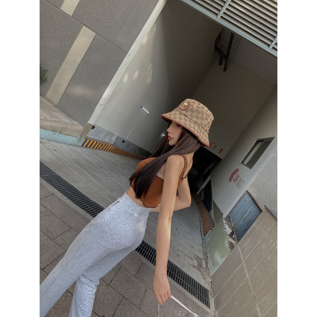 Quần suông ống rộng thun - 1346