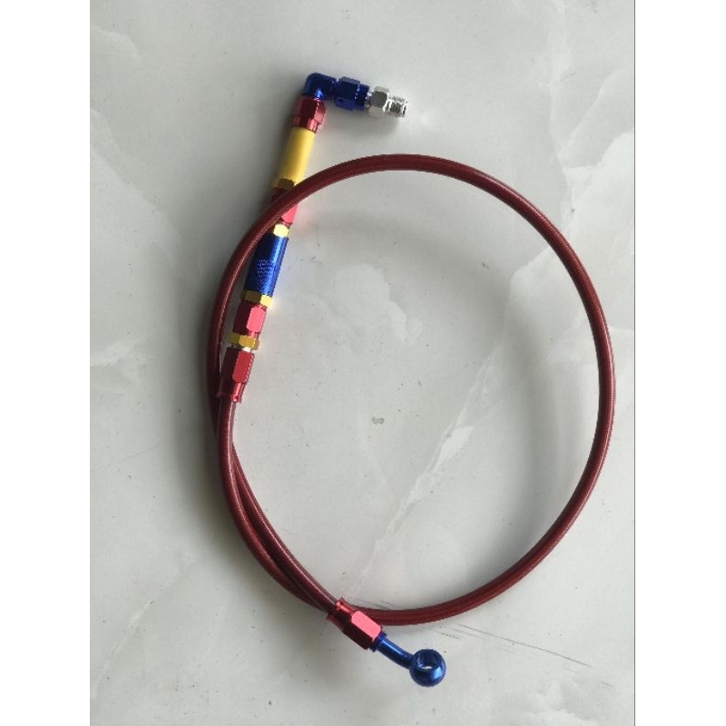 Dây dầu độ trước sau nhôm cnc 90° cho xe điện  xe máy