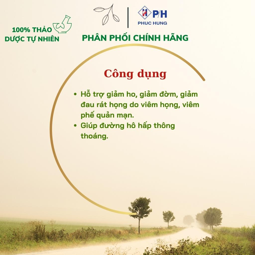 Thông phế Phúc Hưng| Hỗ Trợ Giảm Ho Đờm, Giúp Thông Thoáng Đường Hô Hấp| Lọ 250ml