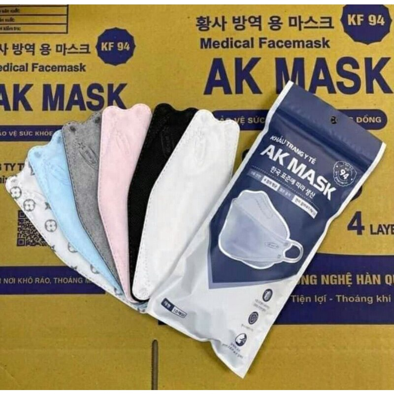 Khẩu trang KF94-AK Mask, túi 10 cái