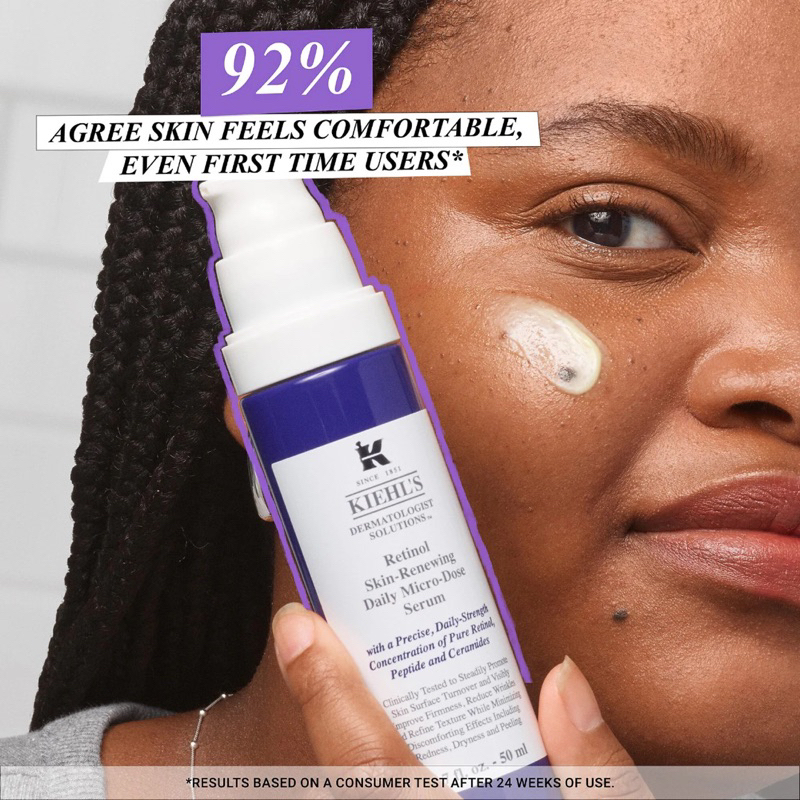 Serum dưỡng Kiehls Micro-Dose Anti-Aging Retinol Serum with Ceramides and Peptide