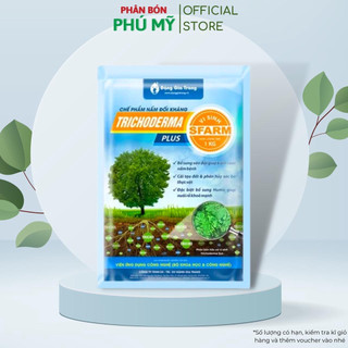 Chế phẩm nấm đối kháng Trichoderma plus Sfarm - Gói 1kg