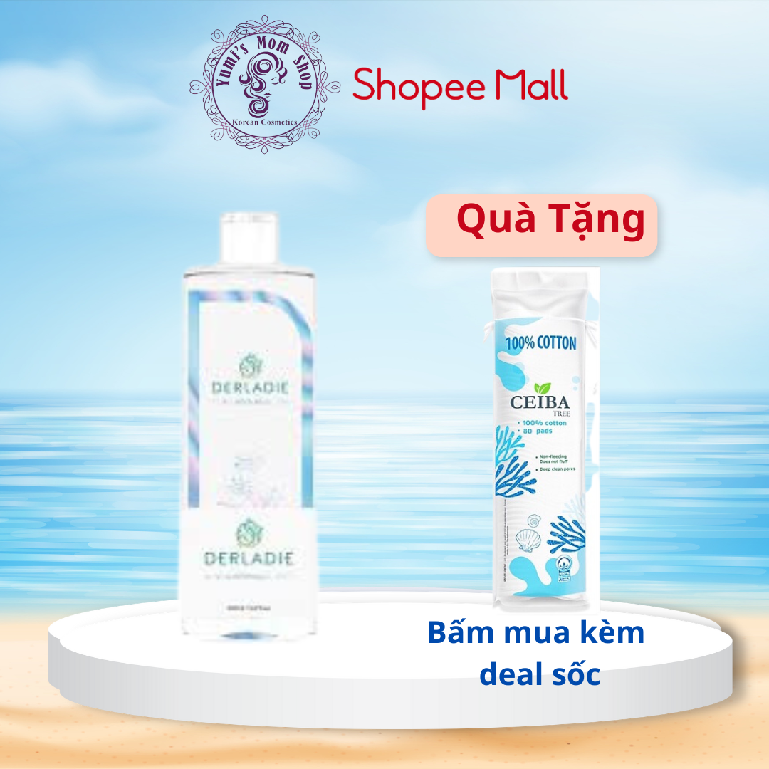 Nước Hoa Hồng chiết Xuất Cây Phỉ Derladie Natural Toner 500ml