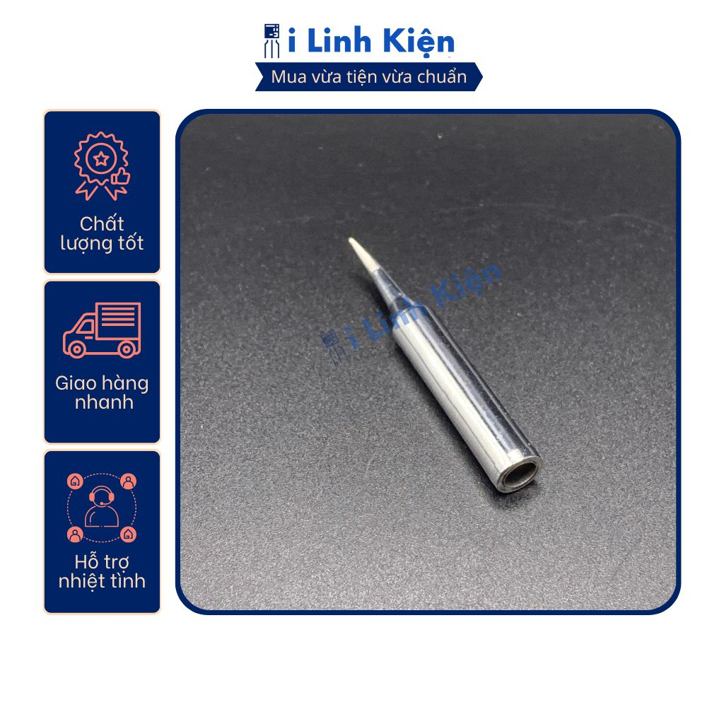 Mũi hàn cong 900M-TI cho đầu mỏ hàn 936