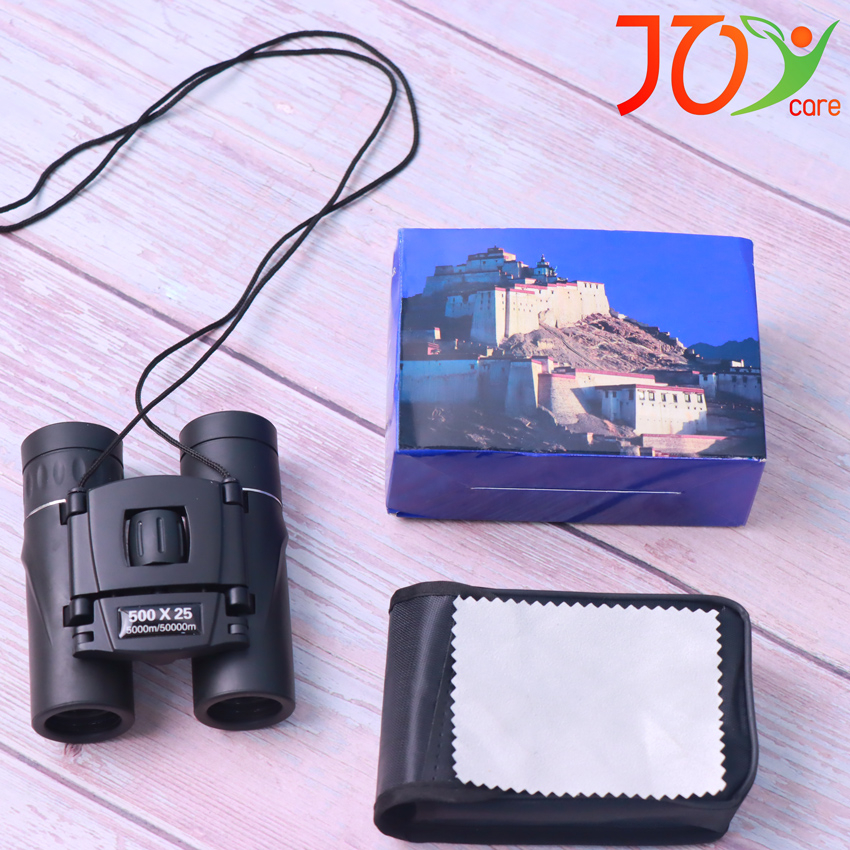 Ống nhòm mini 500x25 phóng đại 10X, ống nhòm nhìn nhờ thủy tinh quang học BaK4, sắc nét, bền bỉ theo thời gian | BigBuy360 - bigbuy360.vn