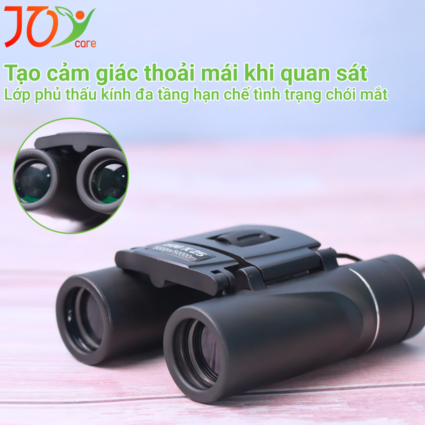 Ống nhòm mini 500x25 phóng đại 10X, ống nhòm nhìn nhờ thủy tinh quang học BaK4, sắc nét, bền bỉ theo thời gian | BigBuy360 - bigbuy360.vn