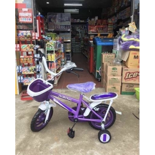 Xe Đạp Pediasua 12 inch Cho Bé Nhựa Chợ Lớn Phù Hợp Với Bé Từ 2-5 Tuổi Hàng Khuyến Mãi Giá Rẻ Vô Địch Màu Ngẫn Nhiên