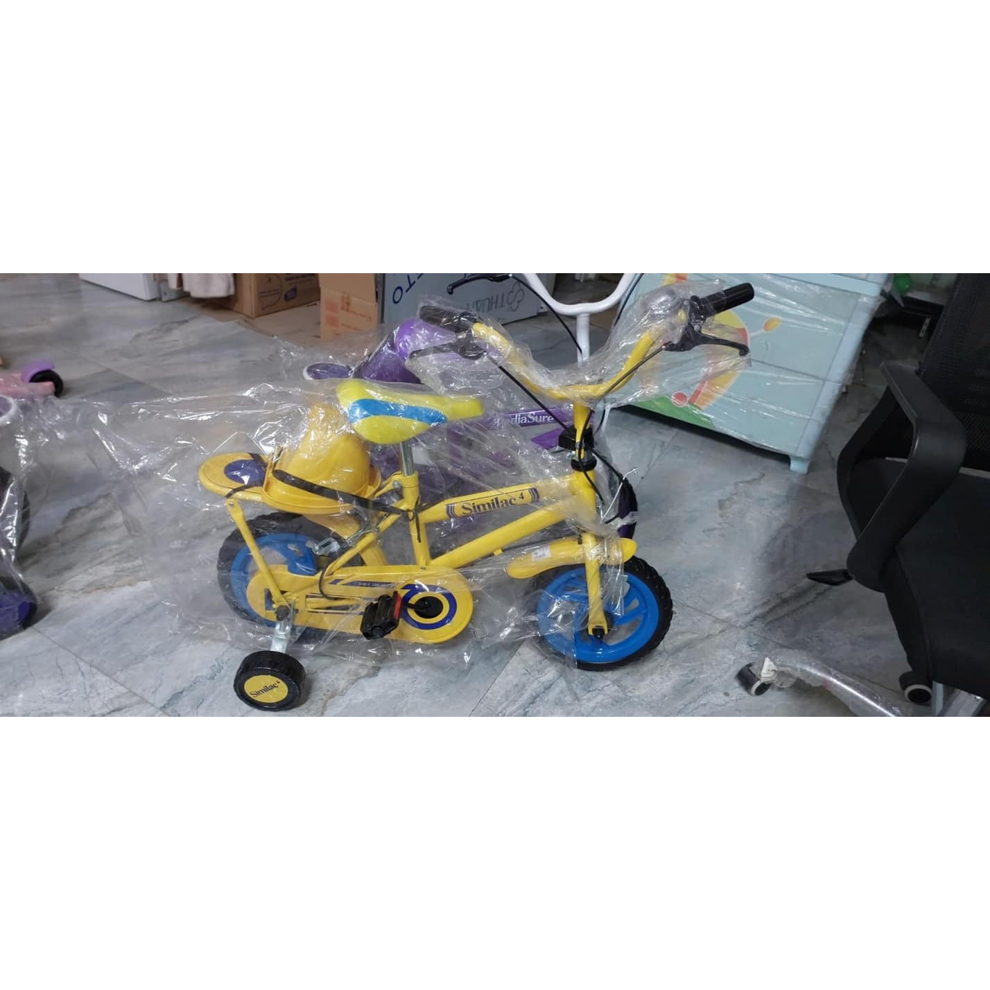 Xe Đạp Pediasua 12 inch Cho Bé Nhựa Chợ Lớn Phù Hợp Với Bé Từ 2-5 Tuổi Hàng Khuyến Mãi Giá Rẻ Vô Địch Màu Ngẫn Nhiên