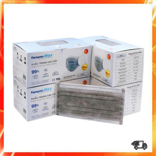 KHẨU TRANG Y TẾ FAMAPRO MAX, 4L, HỘP 40 CÁI