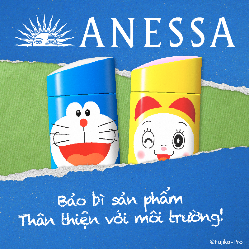 Phiên Bản Doraemon Sữa Chống Nắng Dưỡng Da Anessa SPF50+ PA++++ (60ml)