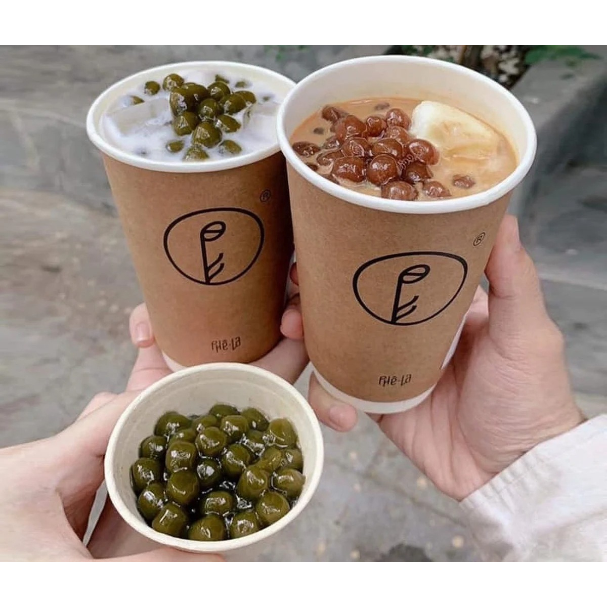 Trân Châu Ô Long Gói 1kg - Topping Cực Ngon Hot Hit Phê La