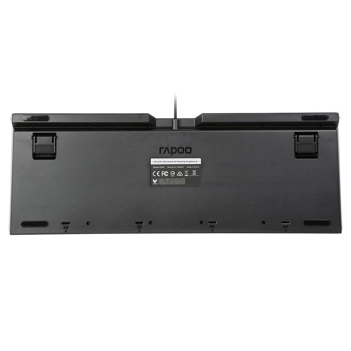 Bàn Phím Cơ Có Dây Rapoo V500L - Hàng Chính Hãng