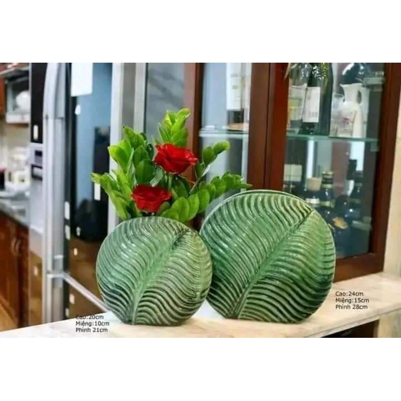 BÌNH LÁ MEN NGỌC