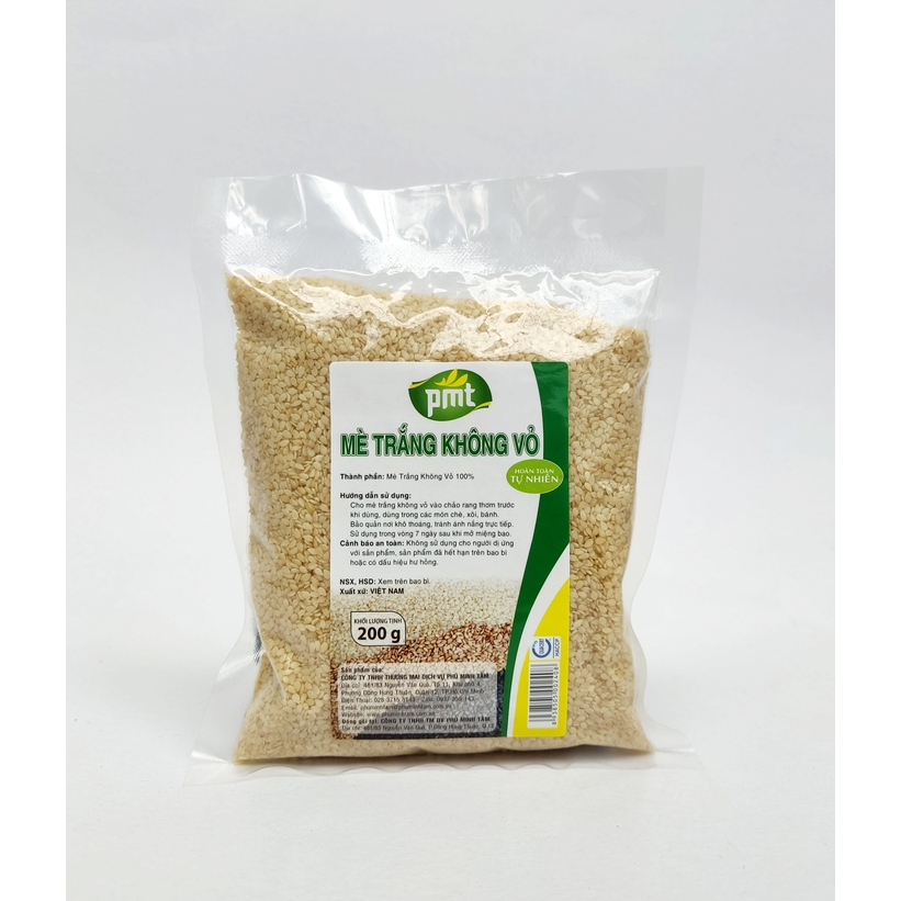 Mè trắng không vỏ 200G - Phú Minh Tâm - Xuất xứ : Việt Nam