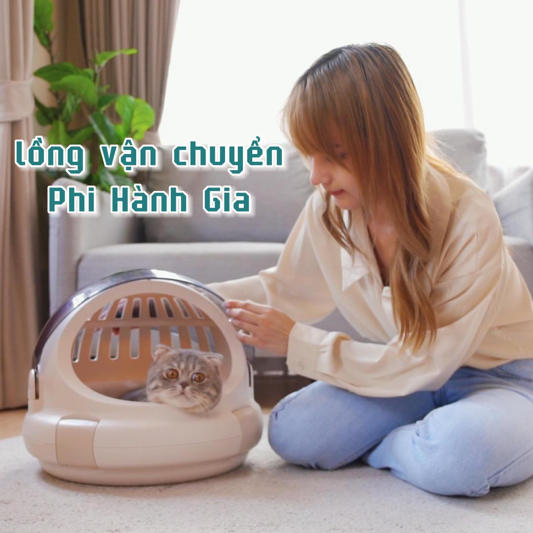 Lồng vận chuyển thú cưng phi hành gia Richell Nhật Bản | Pet