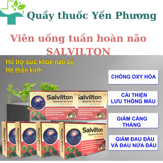 Salvilton hỗ trợ tuần hoàn máu não Salvilton tăng tuần hoàn não Salvilton bổ não