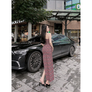 Đầm Lady Dài Lệch Vai - 3455