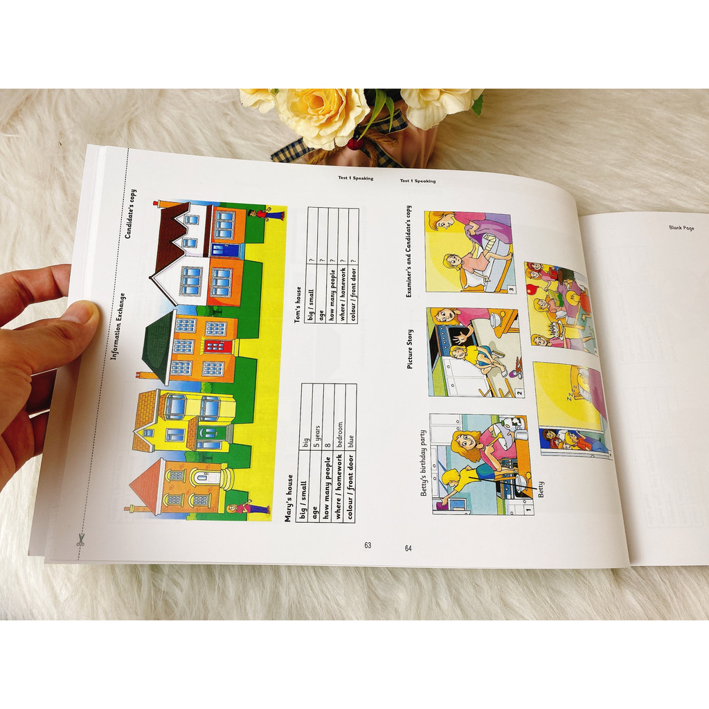 Cambridge Flyers 1234- in gộp