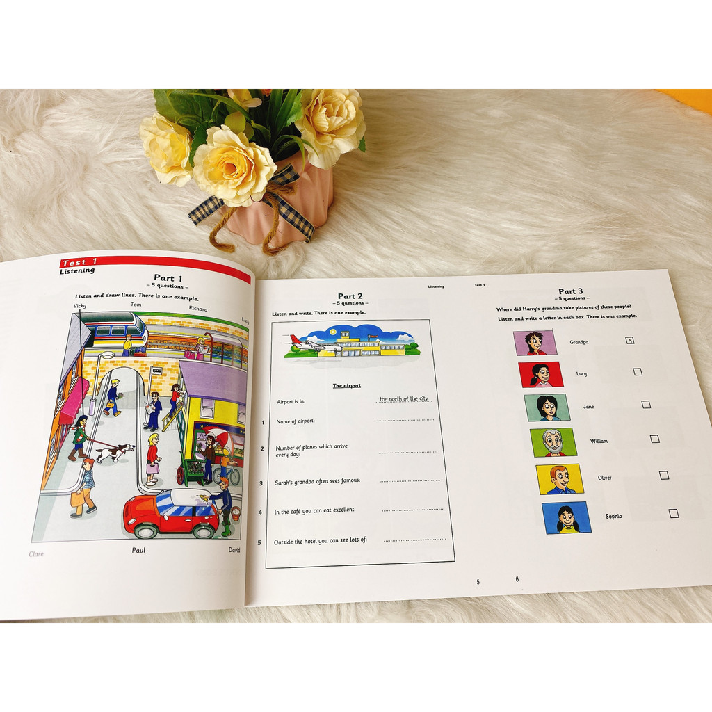 Cambridge Flyers 1234- in gộp