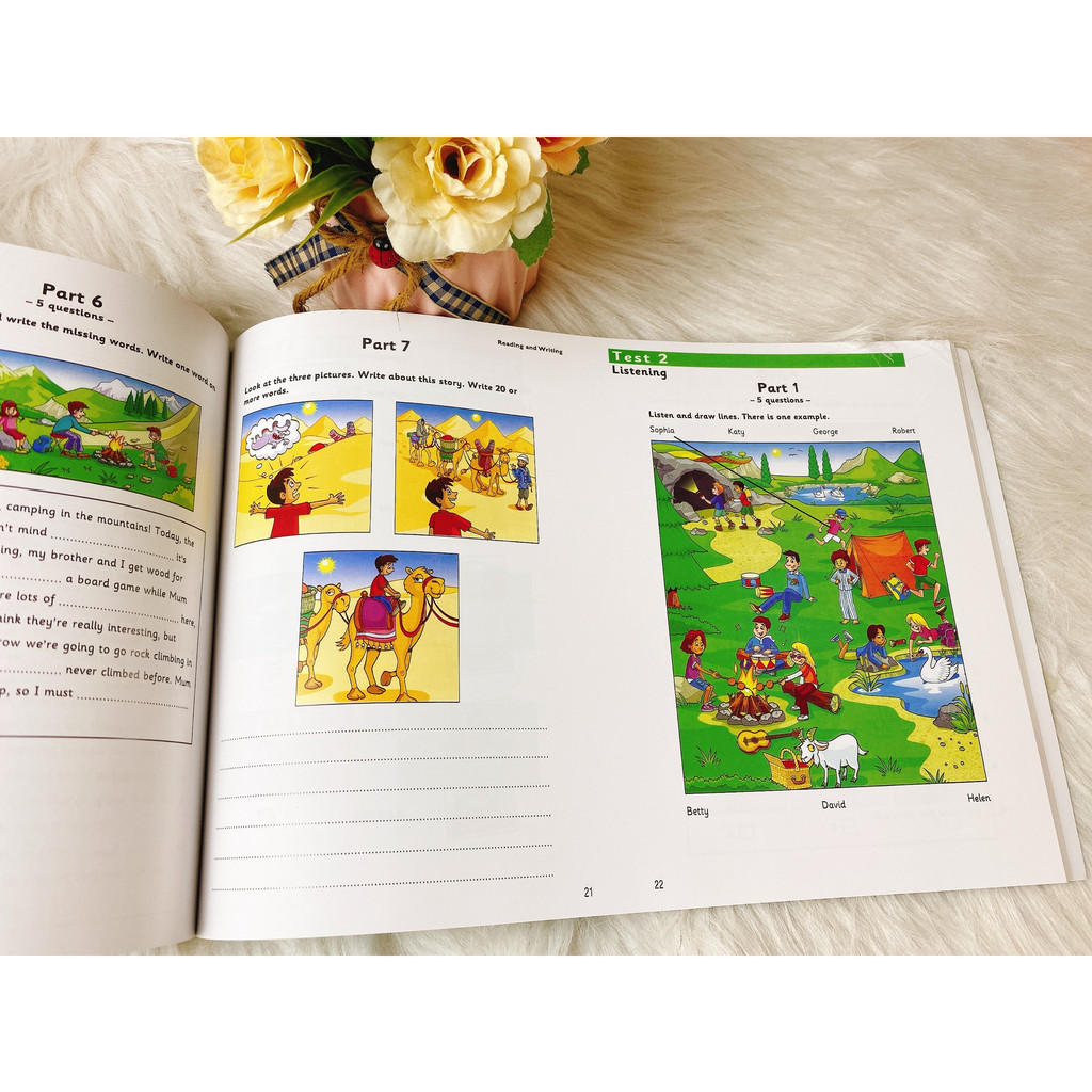 Cambridge Flyers 1234- in gộp