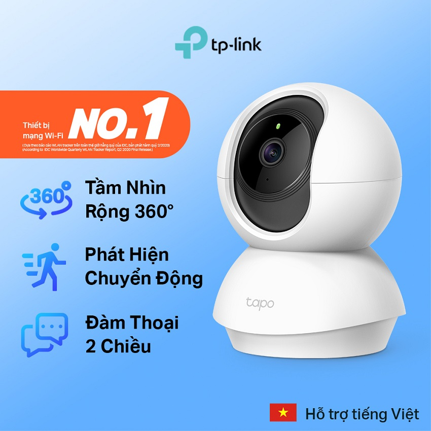 CAMERA IP WIFI TP-LINK TAPO C200 1080P 2MP - Camera an ninh dành cho gia đình