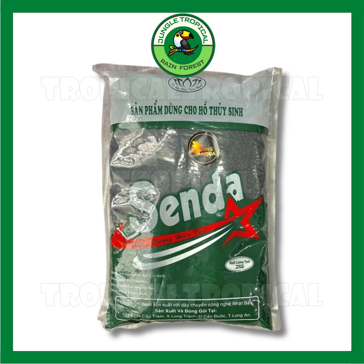 Phân nền thủy sinh Senda - Đất nền Senda trồng cây thủy sinh