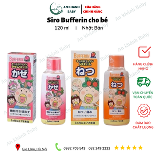 Siro Bufferin thảo dược cho bé 120ml date 2024