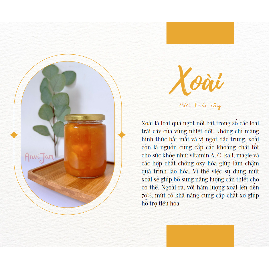 Mứt Xoài _ Mango Jam