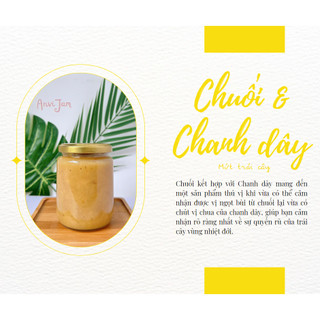 Mứt chuối & chanh dây _ banana & passion fruit jam